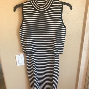 Cute Black & White striped dress